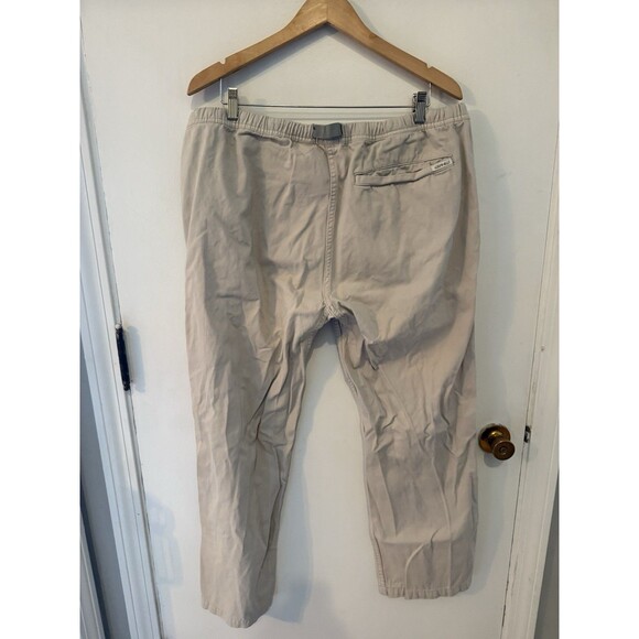 Gramicci Men’s XL Pants 29” Inseam Light Tan Adjustable Belt Hiking Active Pants - Picture 4 of 10
